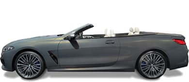 BMW 8 Reeks Cabriolet leasen - side angle - DirectLease